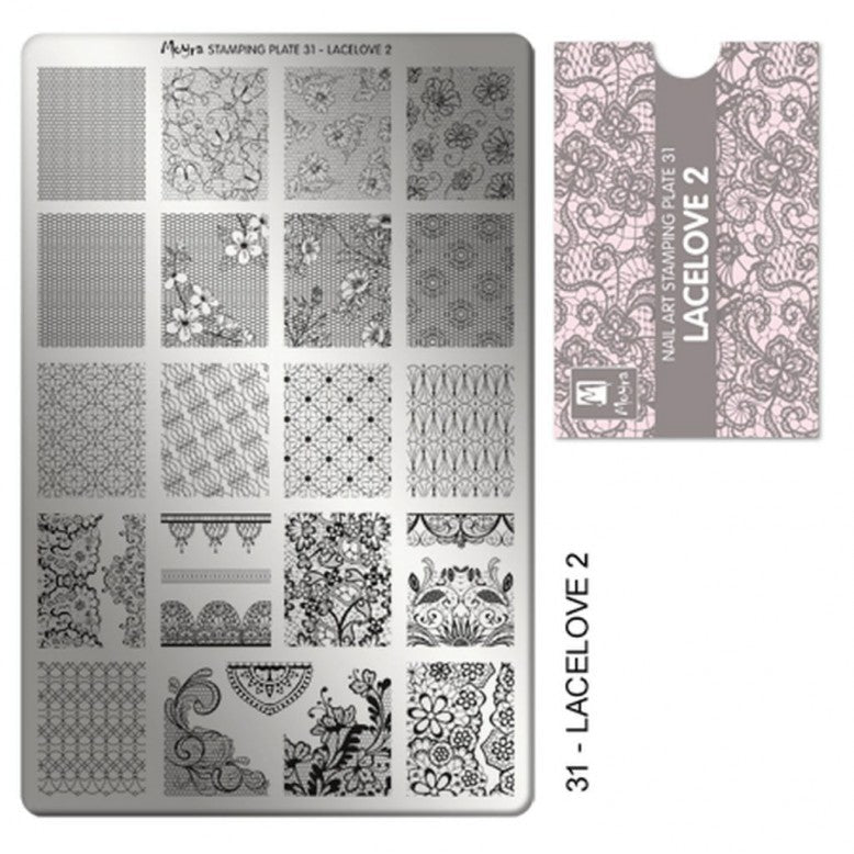 Moyra Stamping Plate 31 Lacelove 2