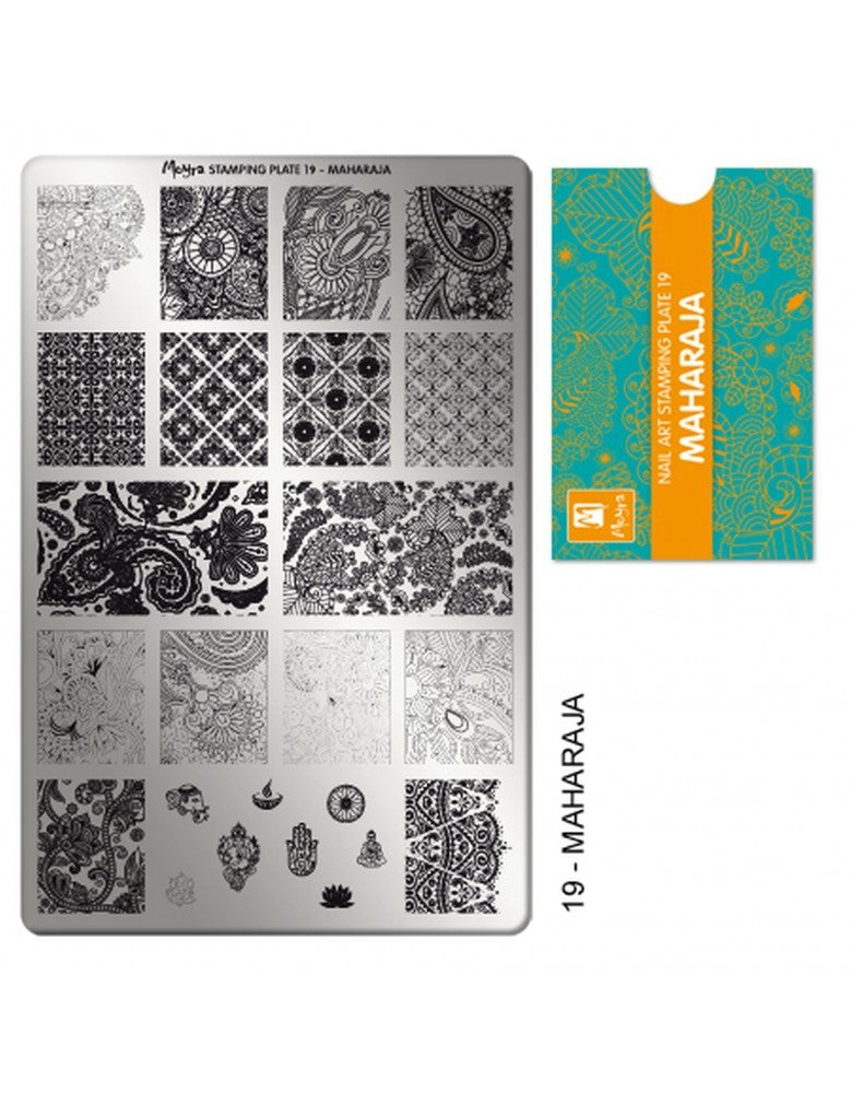 Moyra Stamping Plate 19 Maharaja