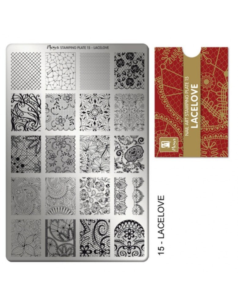 Moyra Stamping Plate 15 Lacelove