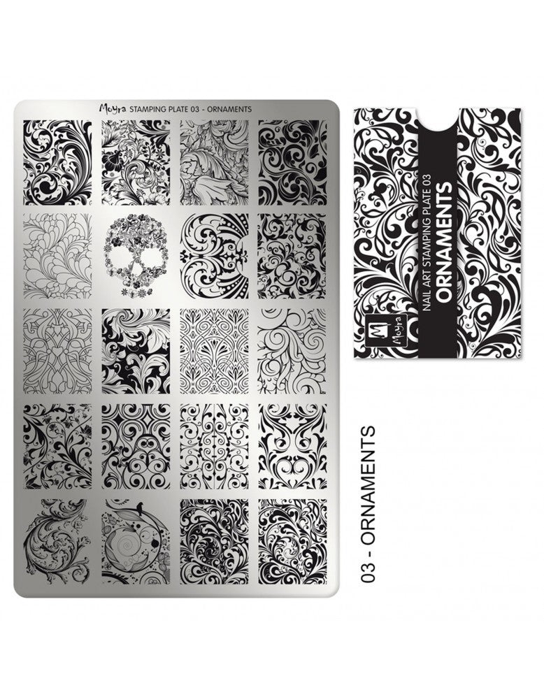 Moyra Stamping Plate 03 Ornaments