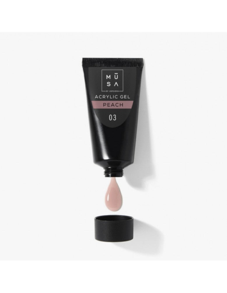 Musa Acrylic Gel Peach AC03 35 ML - Tube
