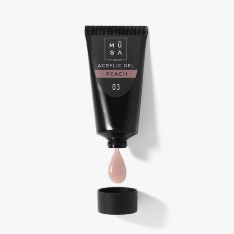 Musa Acrylic Gel Peach AC03 35 ML - Tube