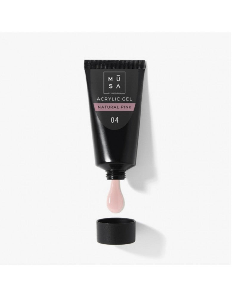Musa Acrylic Gel Natural Pink AC04 35 ML - Tube