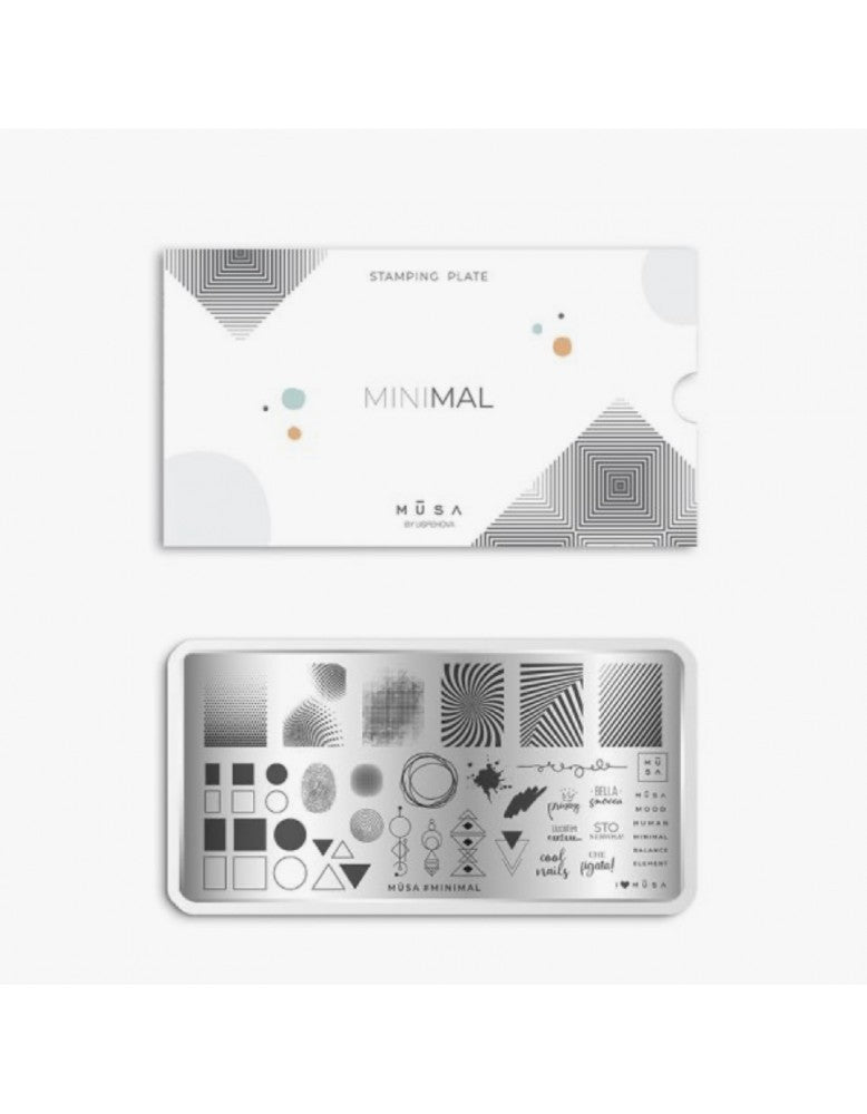 Stamping plate Minimal Musa