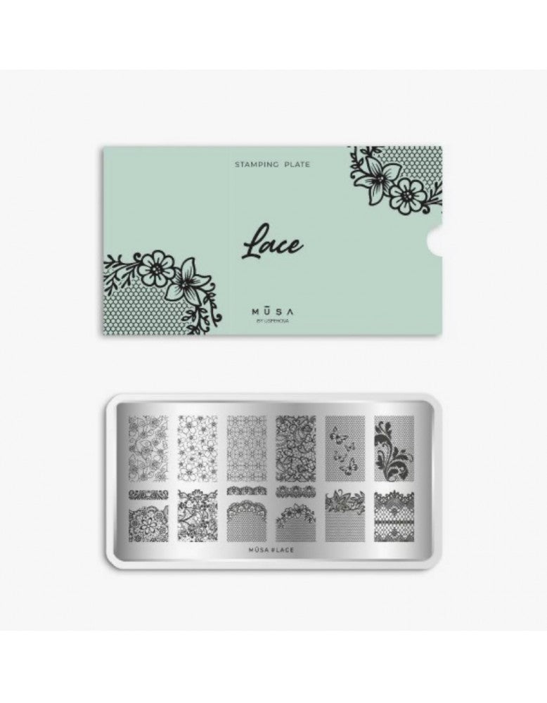 Stamping plate Lace Musa