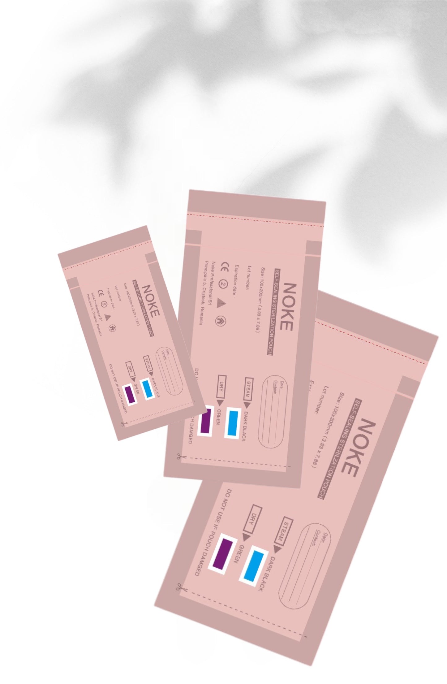 Noke Sterilization Pouches 100pcs - 135*260