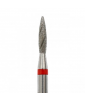 Cuticle drill bit COOLING flame red 023- C110