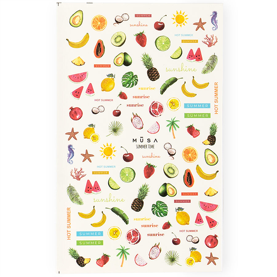 Musa Nail Stickers - summer time