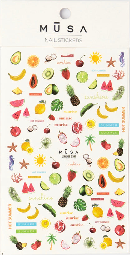 Musa Nail Stickers - summer time