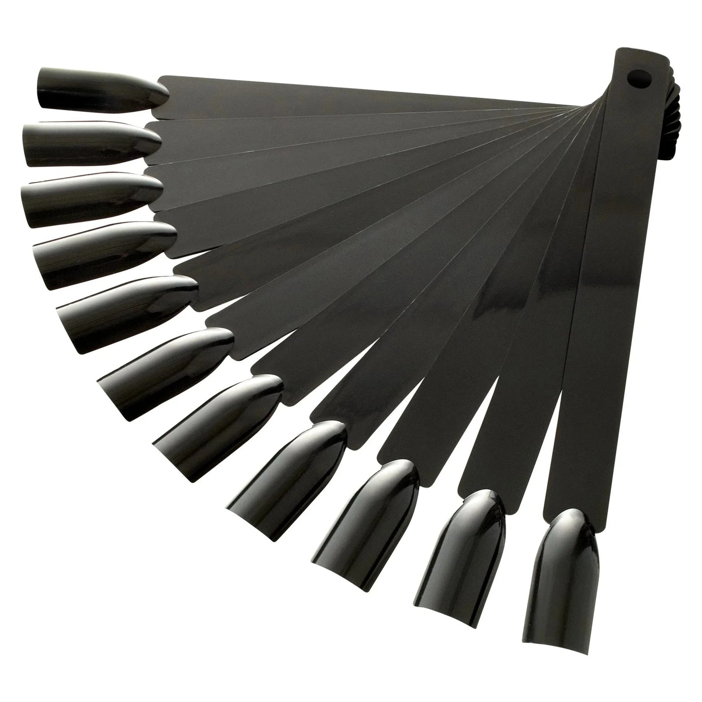 Nail art tips display BLACK