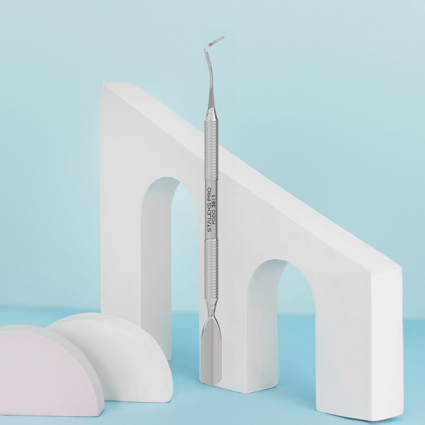 Staleks Podology curette PODO 20 TYPE 1 (curette and rounded wide pusher) PP-20/1