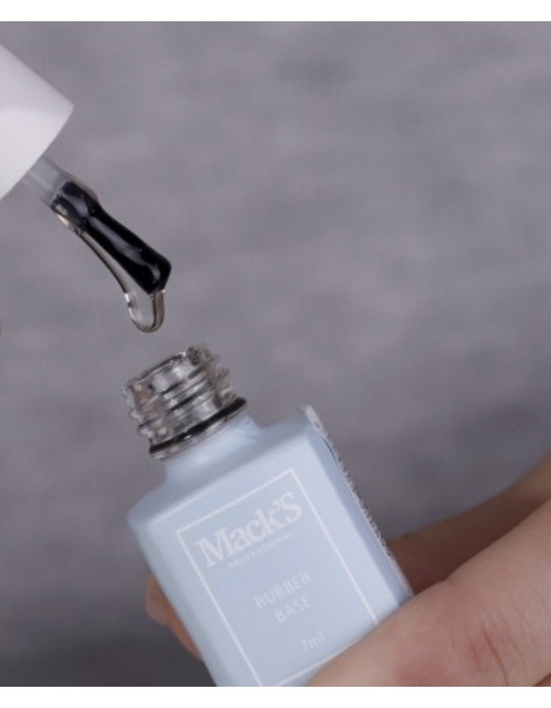 Macks Rubber base Clear 1 ,  7ml