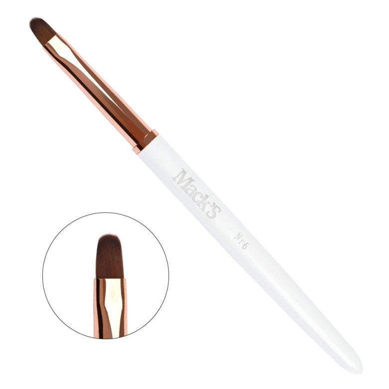 Macks Gel Brush No. 6 White