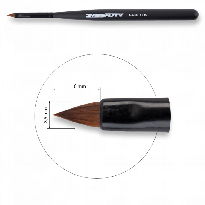 Brush Black Beauty Gel 01 OS