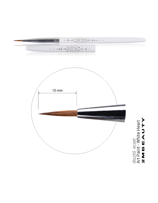 2M Art Paint brush with lid