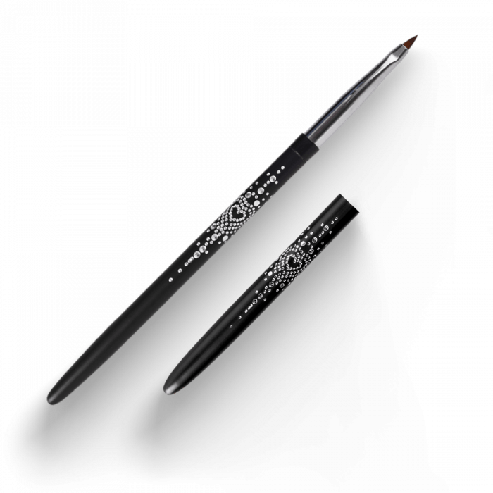2M brush 00 OS black with lid