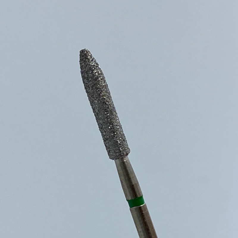 Cuticle drill bit bullet green 031- C04