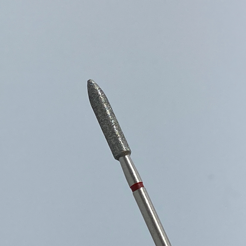 Cuticle drill bit bullet red 031- C05