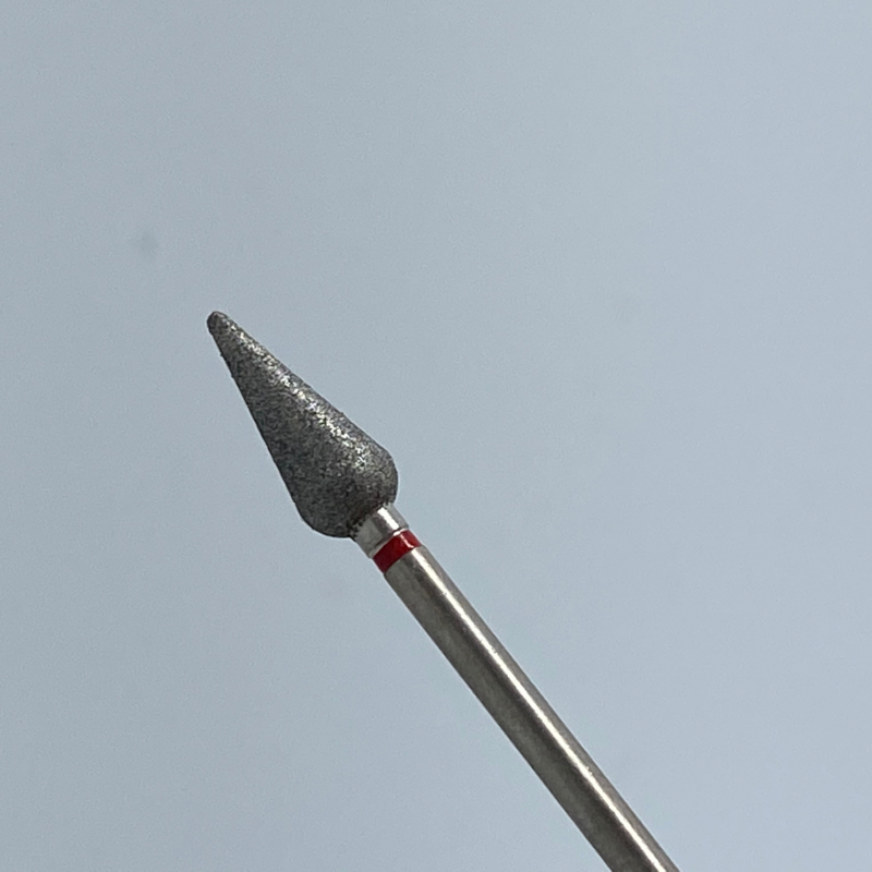 Cuticle drill bit arrow red 050- C17