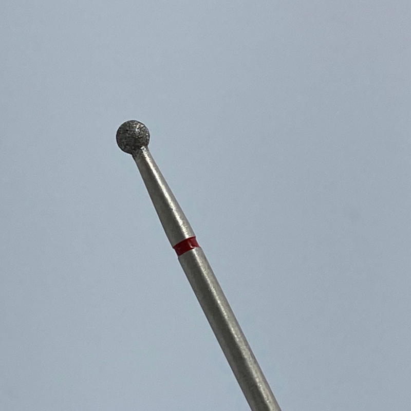 Cuticle drill bit ball red 027- C13