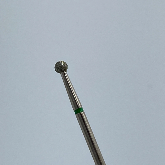 Cuticle drill bit ball green 027- C15