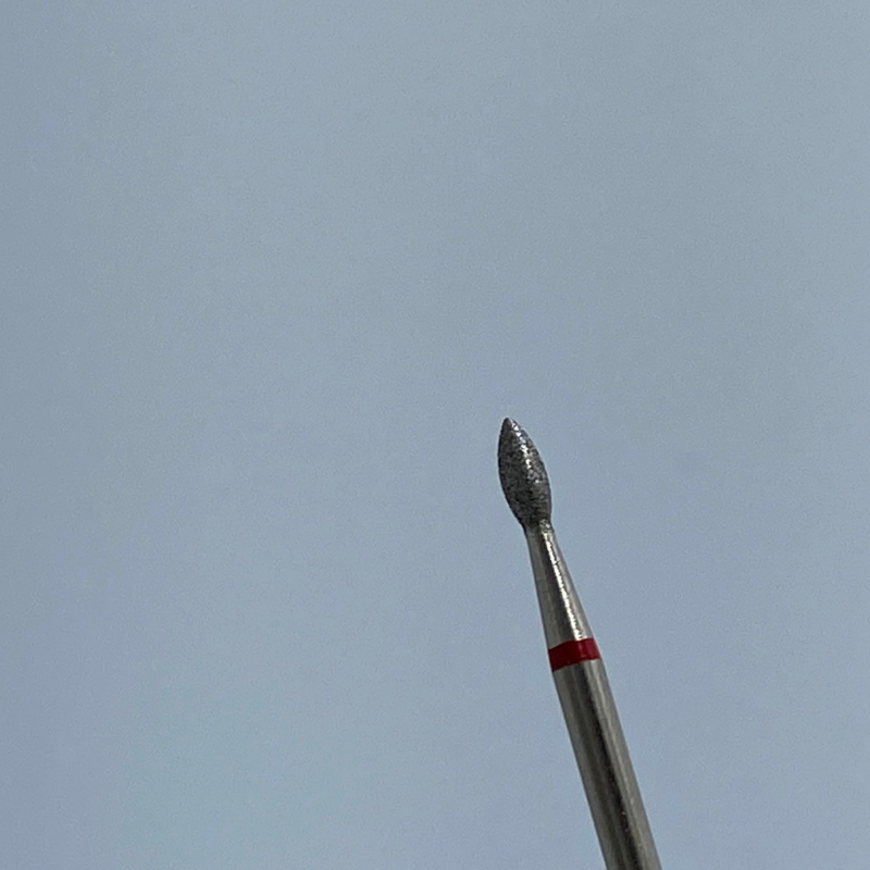Cuticle drill bit drop red 021- C42