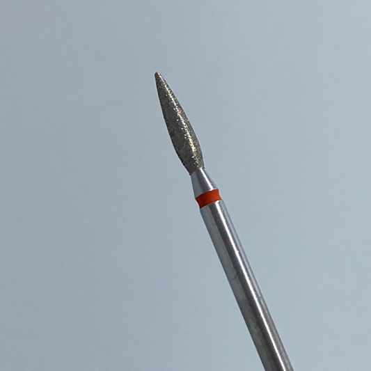 Cuticle drill bit flame red 021- C56