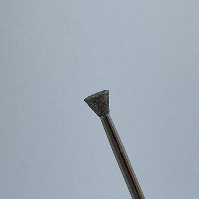 Cuticle drill bit trapeze blue 050- C60
