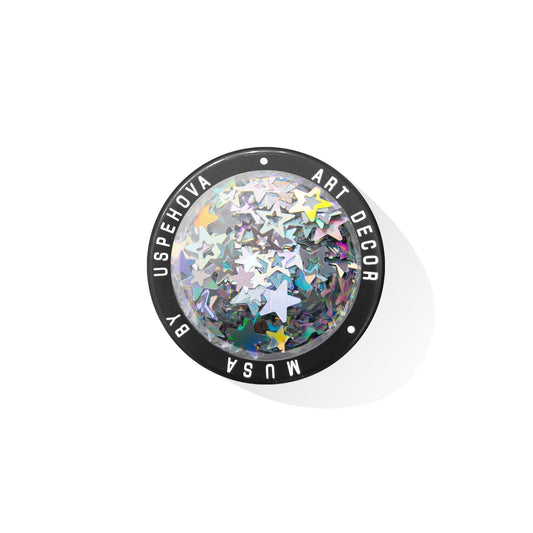 Holo Star Silver
