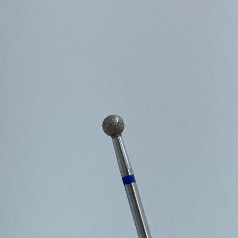Cuticle drill bit ball blue 042- C63