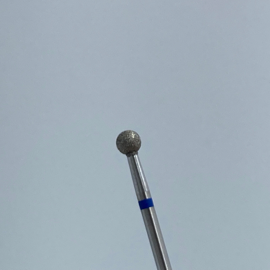 Cuticle drill bit ball blue 042- C63