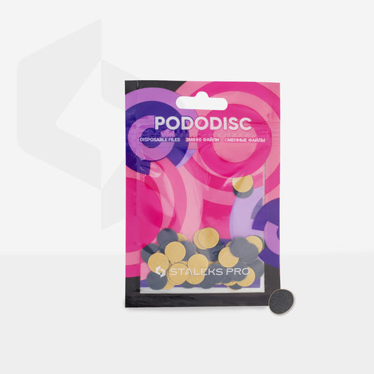 Refill pads for pedicure disc STALEKS PRO XS 80 grit (50 pc) PDF-10-80