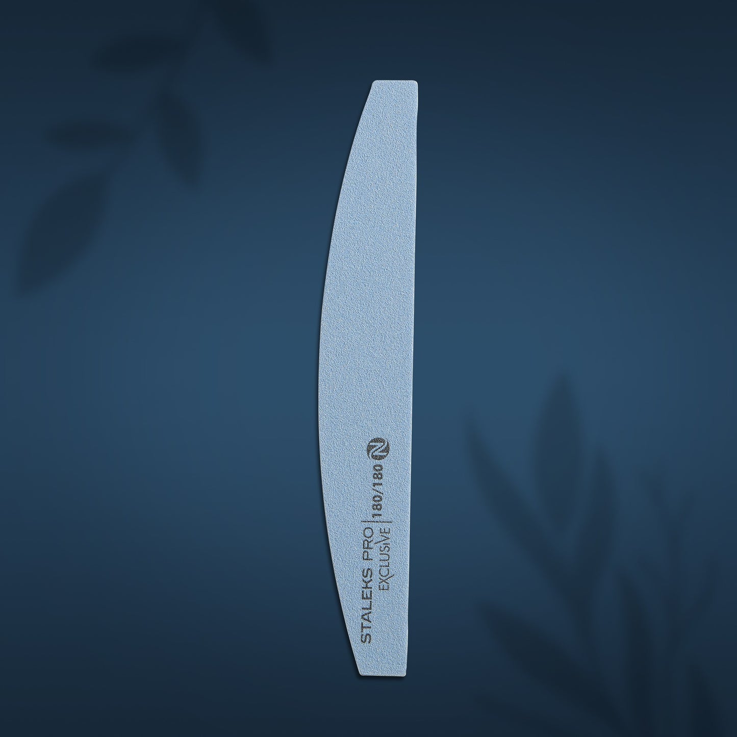 Staleks Mineral crescent nail file EXCLUSIVE without foam 180/180 grit NFX-42/6-1