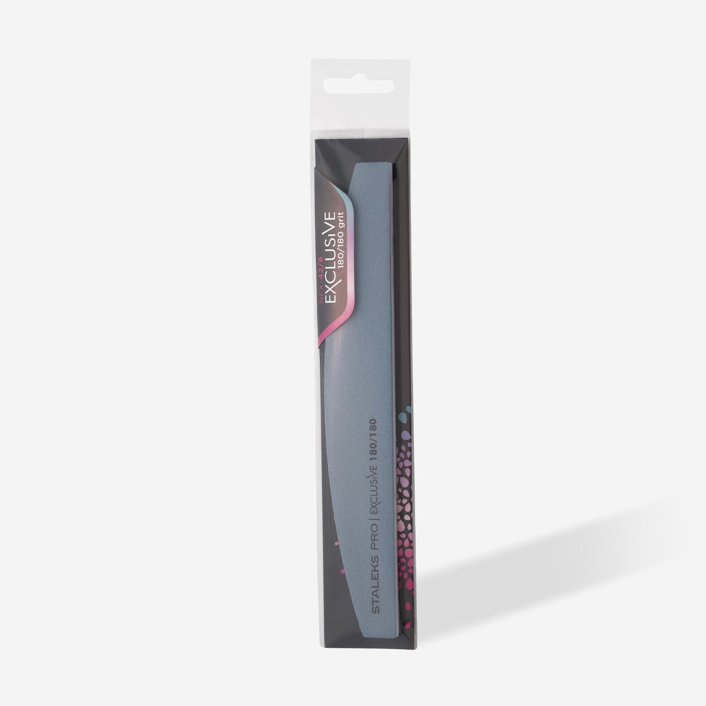 Staleks Mineral crescent nail file EXCLUSIVE 180/180 grit NFX-42/6