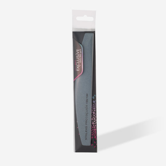 Staleks Mineral crescent nail file EXCLUSIVE 100/180 grit NFX-42/1