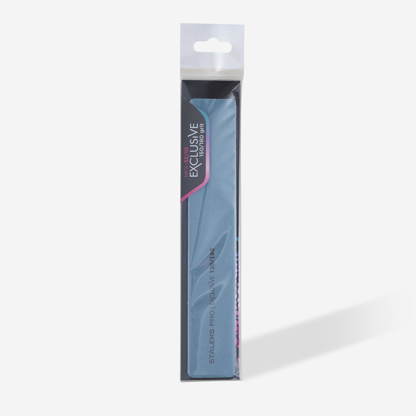 Staleks Mineral broad straight nail file EXCLUSIVE 150/180 grit NFX-32/10