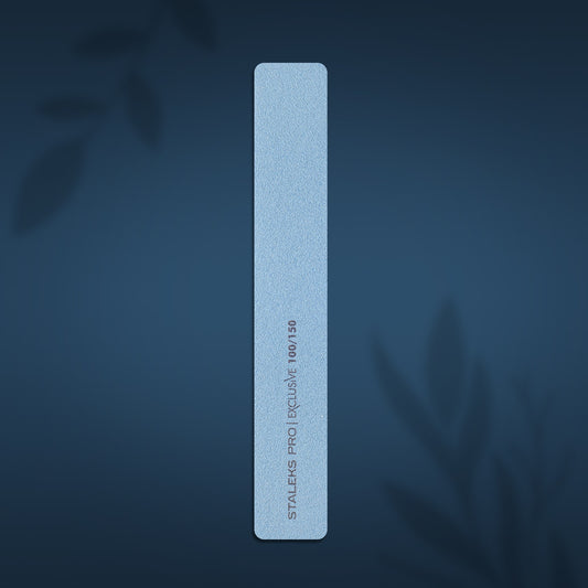 Staleks Mineral broad straight nail file EXCLUSIVE 100/150 grit NFX-32/8