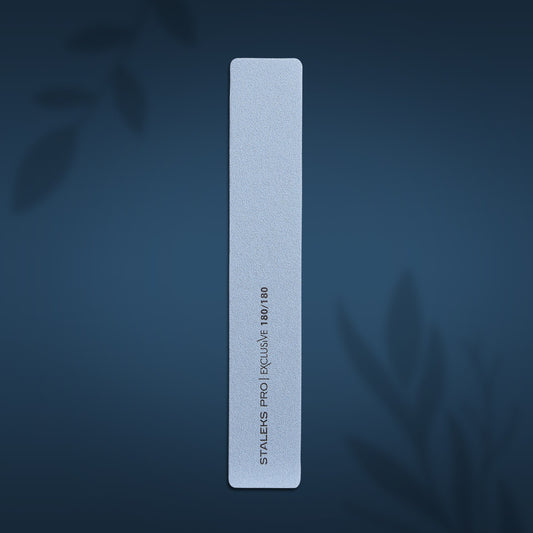 Staleks Mineral broad straight nail file EXCLUSIVE 180/180 grit NFX-32/6