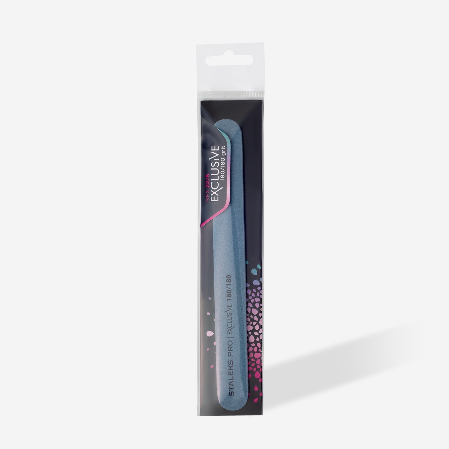 Staleks Mineral straight nail file EXCLUSIVE 100/100 grit NFX-22/4