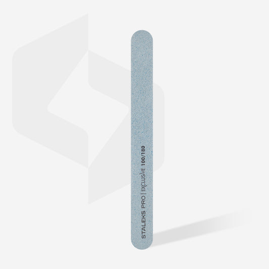 Staleks Mineral straight nail file EXCLUSIVE 100/180 grit NFX-22/1