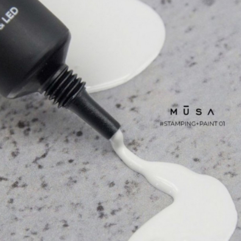 MUSA Stamping + Paint Cream Gel 01