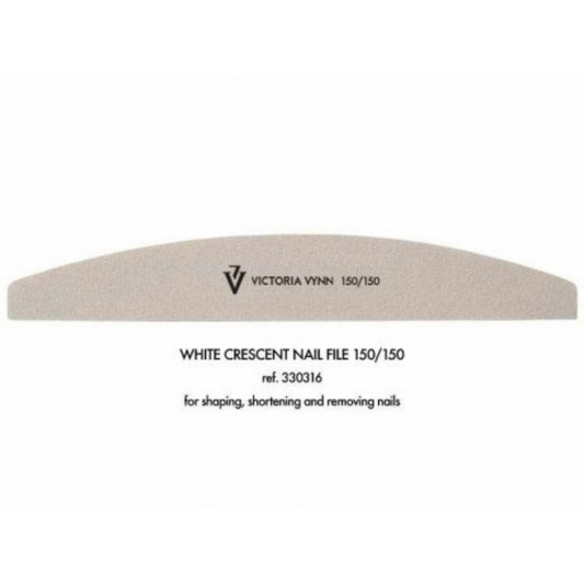 White Crescent Nail File 150/150 V Vynn