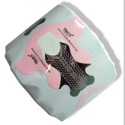 Macks Extreme Nail Forms Pink 500pcs