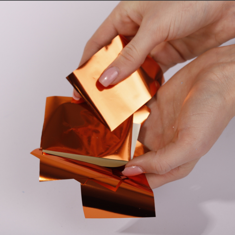 Shiny Bronze Foil Macks