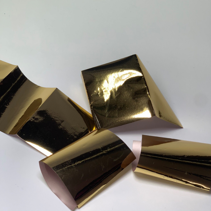 Gold Foil Shiny Macks
