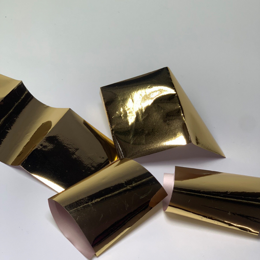 Gold Foil Shiny Macks