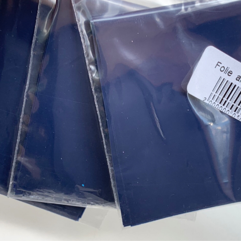Dark Blue Foil Macks