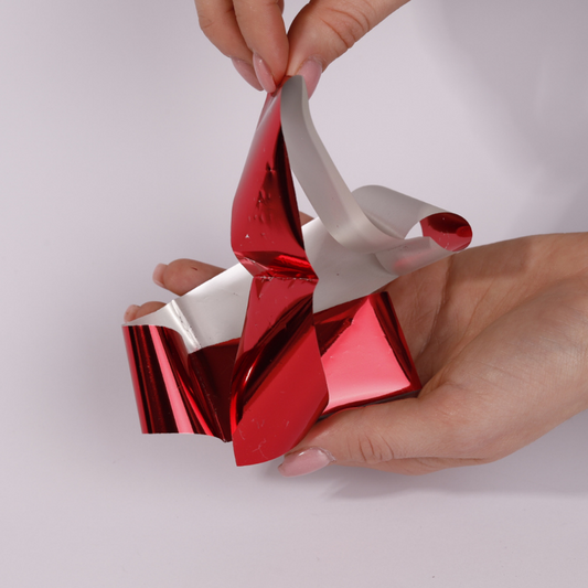 Shiny Red Foil Macks
