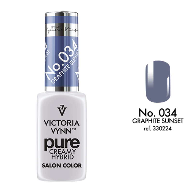 Victoria Vynn Pure Creamy Hybrid Graphite Sunset 034, 8ml