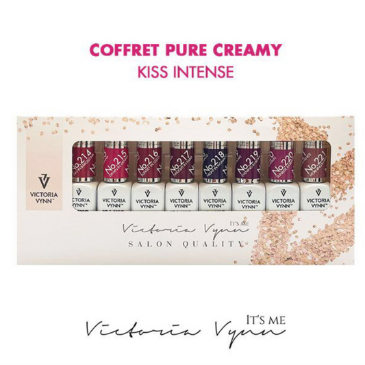 Victoria Vynn Pure Hybrid Nail Polish 8 Pack Pure Kiss Intense Collection